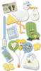 3 Pack - Jolee's Le Grande Dimensional Stickers-Baby - Bringing Baby Home - SPJBLG-127