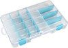 2 Pack - ArtBin Tarnish Inhibitor Solutions Box 4-16 Compartments-10.75"X7.375"X1.75" Translucent - 6944AG