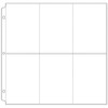 3 Pack - We R Ring Photo Sleeves 12"X12" 10/Pkg-(6) 6"X4" Pockets - WR660138
