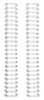 3 Pack - Cinch Wires 1" 4/Pkg-Silver - WR660389 3 Pack - Cinch Wires 1" 4/Pkg-Silver - WR660389