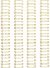 3 Pack - Cinch Wires 1" 4/Pkg-Gold - WR660504