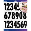 3 Pack - Sticko Number Stickers 200/Pkg-Futura -Extra Large - Black - E5290216 - 015586973655