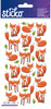 6 Pack - Sticko Stickers-Foxes - 5245007