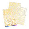 3 Pack - Sticko Alphabet Stickers-Gold Foil Funki Dori Large - 5290266