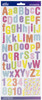 3 Pack - Sticko Alphabet Stickers-Pastel Rounded Glitter - 5290255 - 015586975925