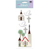3 Pack - Touch Of Jolee's Dimensional Stickers-Church - SPJJ050 - 015586644388