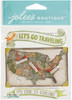 3 Pack - Jolee's Boutique Themed Embellishment-Usa Map - 50-21863 - 015586829846