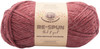 Lion Brand Re-Spun Thick & Quick Yarn-Dark Cherry - 843-114 - 023032078847