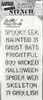 3 Pack - Tim Holtz Layered Stencil 4.125"X8.5"-Halloween - THS-027 - 748252606952