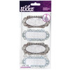3 Pack - Sticko Flat Stickers-Medium Farmhouse Floral Labels, 8/Pkg - 5201585 - 015586852929