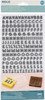 3 Pack - We R Memory Keepers Mold Press Alpha Thickers -Small - 661363 - 633356613633