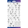Sticko Alphabet Stickers-Black Foil Goudy Small - E5290274 - 015586875232