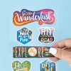 Sticko Tiny Stickers-Wanderlust - 8600125