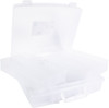 We R Washi Translucent Plastic Storage Bin-14"X13"X4.375" Case - WR661313