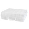 We R Washi Translucent Plastic Storage Bin-14"X13"X4.375" Case - WR661313