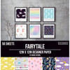 Colorbok 68lb Designer Single-Sided Paper 12"X12" 50/Pkg-Fairy Tale, 25 Designs/2 Each - 74333 - 765468743332