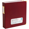 We R Paper Wrapped D-Ring Album 8.5"X11"-Maroon - WRPWAL8-157 - 633356616122