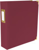 We R Paper Wrapped D-Ring Album 8.5"X11"-Maroon - WRPWAL8-157 We R Paper Wrapped D-Ring Album 8.5"X11"-Maroon - WRPWAL8-157