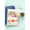 We R Paper Wrapped D-Ring Album 8.5"X11"-Navy - WRPWAL8-160