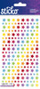 Sticko Stickers-Tiny Glitter Stars - 5201433