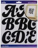 Sticko Alphabet Stickers 126/Pkg-Funkydori - Extra Large - Black - 52-90205 - 015586972856