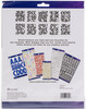 Sticko Alphabet Stickers 126/Pkg-Funkydori - Extra Large - Black - 52-90205