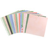 DCWV Double-Sided Cardstock Stack 12"X12" 36/Pkg-Painted Flowers - PS615608