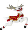Bucilla Felt Ornaments Applique Kit Set Of 6-Festive Reindeer - 89299E - 046109892993