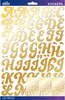 Sticko Alphabet Stickers-Gold Foil Funki Dori Large - 5290266