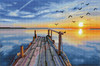 Diamond Dotz Diamond Art Kit 27"X18"-Sunset Jetty - DD12051