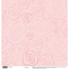 25 Pack - EK Disney Single-Sided Specialty Cardstock 12"X12"-Princess Rose Vellum, Glitter - DISSP12-PV008