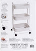 We R Storage Cart-Off White - WR661315
