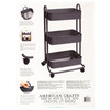 We R Storage Cart-Burnt Ash - WR661317