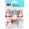 Jolee's Boutique Dimensional Stickers-Holiday Burlap Trees - E5021987
