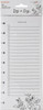 Maggie Holmes Day-To-Day Dbl-Sided Notepad 4.25"X11" 60/Pkg-Shopping & To-Do List - 373048 - 718813730488
