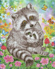 Diamond Dotz Diamond Art Kit 16.5"X20.5"-Sweet Raccoons - DD9054 Diamond Dotz Diamond Art Kit 16.5"X20.5"-Sweet Raccoons - DD9054