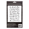 3 Pack - Kelly Creates Acrylic Traceable Stamps-Bouncy Alphabet - 349234