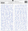 American Crafts Thickers Stickers 5.5"X11"-Harmony W/Iridescent Foil, 150/Pkg - 7310471