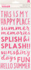 Sun & Fun Thickers Stickers 118/Pkg-Phrase/Puffy - PB736877 - 646247368772