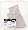 Artbin Super Satchel Double Deep W/Removable Dividers-Rose Gold Handle, Latch & Dividers - 6990RK - 071617094294