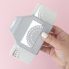 EK Large Edge Punch-Dotted Scallop, 1.25"X2.5" - E5450073