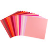 American Crafts Textured Cardstock Pack 12"X12" 60/Pkg-Valentines - AC376996-76984