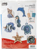 Bucilla Felt Ornaments Applique Kit Set Of 6-Under The Sea - 86958E - 046109869582