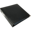 We R Classic Leather D-Ring Album 8.5"X11"-Black - WRRING8-60127