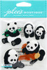 Jolee's Boutique Dimensional Stickers-Pandas - E5020051 - 015586847642