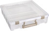ArtBin Super Satchel Single Compartment -15.25"X14"X3.5" Translucent - 6955AB