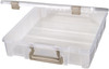 ArtBin Super Satchel Single Compartment-15.25"X14"X3.5" Translucent - 6955AB