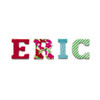 On Trend Thickers Alphabet Stickers 5.5"X11" 224/Pkg-Eric/Multi Print Chipboard - 683050