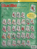 Bucilla Counted Cross Stitch Kit 3.5" 30/Pkg-Tiny Stocking Ornaments (14 Count) - 84293 - 046109842936