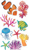 Jolee's Le Grande Dimensional Stickers-Sea Anemone - E5050081